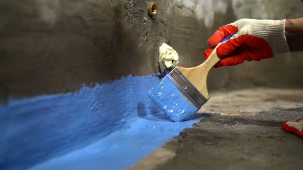 SJ Waterproofing Pros commercial waterproofing team near Hightstown, NJ